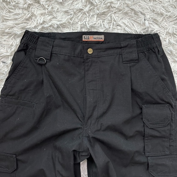 5.11 Tactical Men's Black Taclite Pro 74273 019 Ripstop Pants Straight Fit 34x30 - Picture 3 of 8